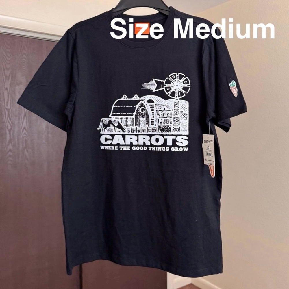 Carrots graphic T-shirt